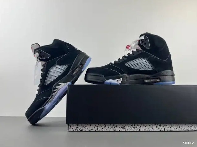 Rep TBK HF3975-001 Black 5 Air Metallic Reimagined Jordan 0508